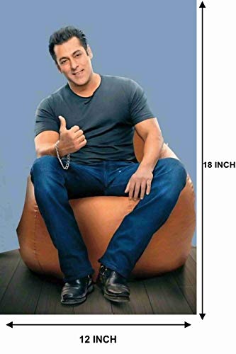 BALDAU PRINTS Salman Khan Wall Poster For Room (Gloss Laminated, 12X18 Inch, 300 GSM) M13