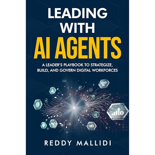Leading With AI Agents Audiolibro Por Reddy Mallidi arte de portada