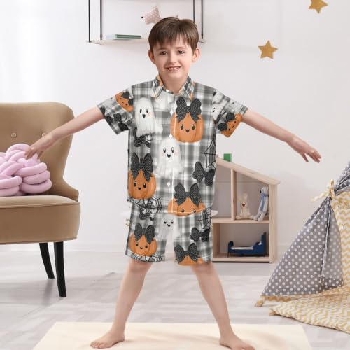 Image of Boccsty Ice Cream Drip Boy Summer Shorts Sets Hawaiian Toddler Boys T-Shirt & Pants 2 Pcs 3T-10T