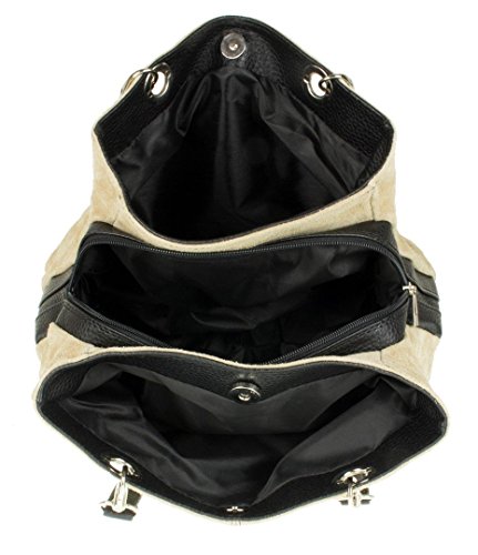 Girly HandBags Womens Italian Suede Leather Shoulder Bag4