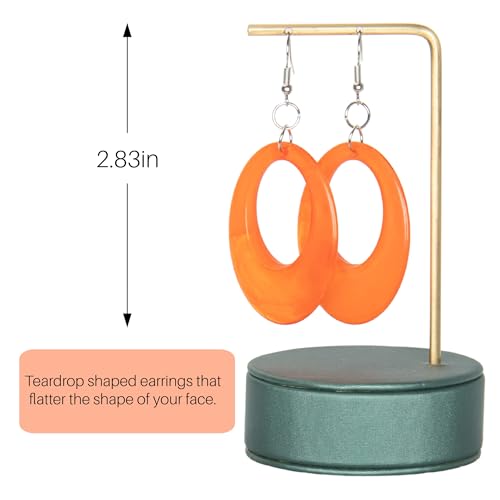 Miss U Hair Women's Chunky Large Statement Beads Necklace Earrings Stacked Bracelets Oversized Jewelry Set Halloween Party Outfit4