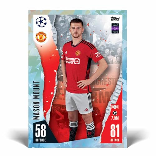 2023-24 Topps Match Attax UEFA Champions League Cards Packet (12 Cards Each), UCLMA23-2301