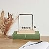 HOME DECO FACTORY, HD0378, Pendolo di Newton H15 cm - Oggetto Decorativo educativo, Design Minimalista, movimenti ipnotizzanti, Regalo Originale per Gli Appassionati di Scienza - Marrone, Grigio #5