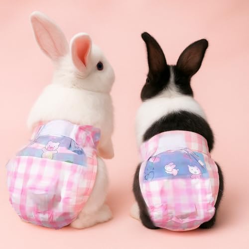 Rabbit Diapers for Small Bunnies – Disposable Pet Diapers for