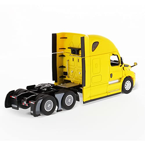 Modelo Diecast Masters Freightliner Cascadia 1:50 Amarillo miniatura 2