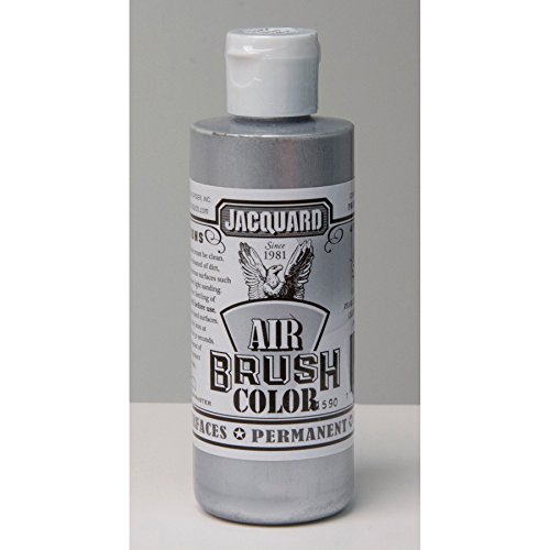 Jacquard Airbrush Color 4Oz Metallic Silver