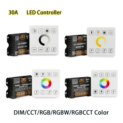 Controlador LED 2,4G con pantalla táctil para tiras COB 3