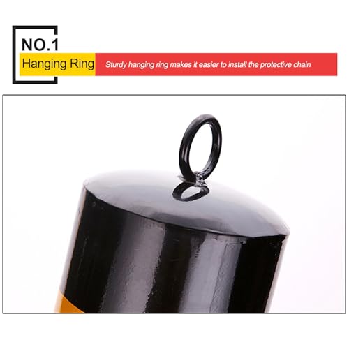 Poteau de sécurité en acier haute résistance durable pour barrages - 4
