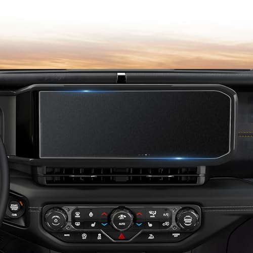 CDEFG Matte Screen Protector for 2024-2025 Jeep Wrangler/4xe/Gladiator, (Sport,Willys, Sahara, Rubicon, Mojave,High Altitude) Touch Screen - 12.3