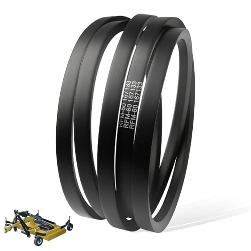 AIYOYOLIFE V-Belt Deck Belt for King Kutter 5' Finish Mower