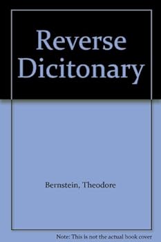 Unknown Binding Reverse Dicitonary Book