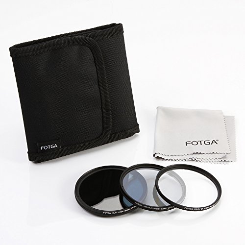 Filtre d'objectif 58mm kit pour supprimer les reflets et protéger l'optique
