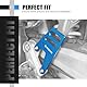 NICECNC Heel Guards Cover Compatible with 690 Enduro 2008, Heel Guard Luggage Rack Compatible with Husqvarna 701 Enduro 2016-2021, See Fitments, Blue