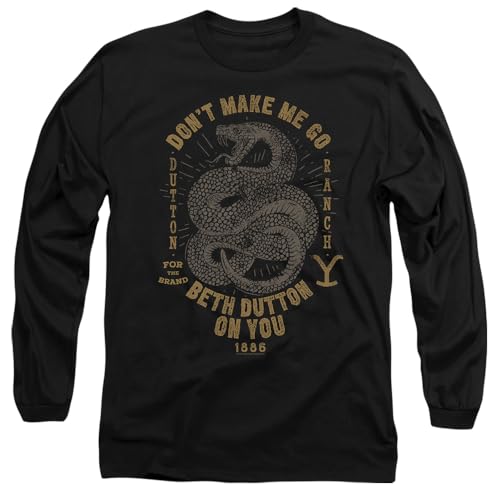 Yellowstone Beth Dutton t-shirt manches longues mixte la solution pour un style mi-saison sans effort