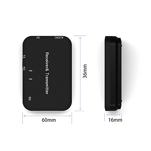 Adaptador De Áudio Bt 2 Em 1,Sailsbury B9 2 Em 1 Transmissor De Áudio Bt &Amp; Receptor Adaptador De