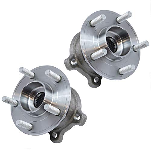 Image of TRQ Rear Wheel Bearing and Hub Assembly Set 2 Piece Compatible with 13-19 Ford Escape AWD 15-16 Lincoln MKC AWD 17-18 MKC Black Label Select Reserve 17-18 Select Reserve FWD 2019