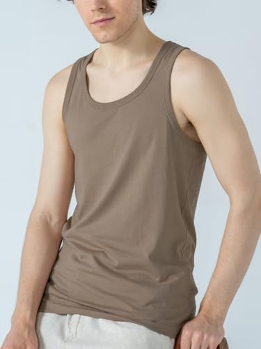 Image of DAMENSCH Neo-Cotton Round Neck Vest for Man, Anti-Bacterial, Shape Retaining Vest, 100% Cotton Banyan for Men, Buttery Soft Inner Baniyan