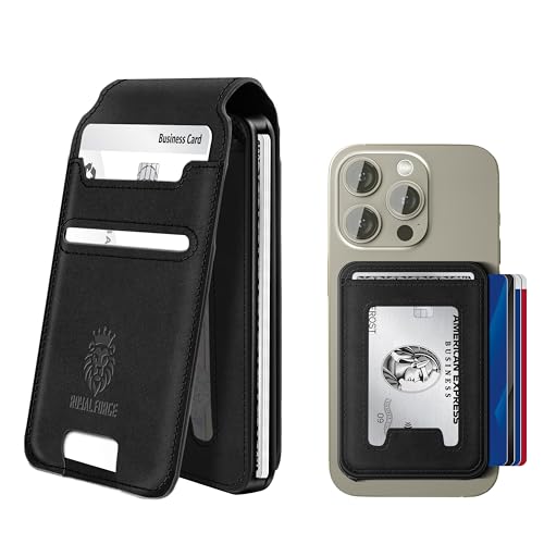 For MagSafe Minimalist Wallet for Men, Men's Magnetic Card Holder Slim RFID Wallet for iPhone