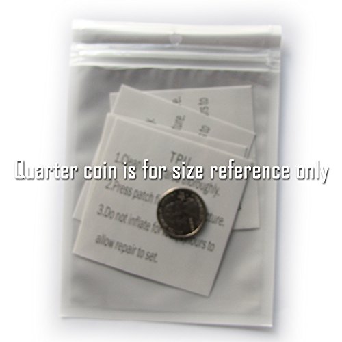 Equalle Adhesive Repair Seal Bond Waterproof Tpu Patches - Swimming Pool Air Bed Pack Of 4 #TOP4