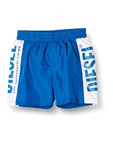 Boxer azzurro Diesel Mimmob, calzoncillo elástico de marca en azul