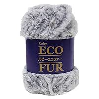 元廣　SKI YARN スキー毛糸 ルビー エコファー 380