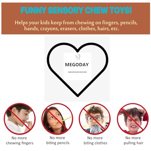 Image of Sensory Chew Necklace for Kids Adults,Fidgety ChewingToy Made of Soft Silicone,Leaf Feather Chewlery Necklaces BPA-Free