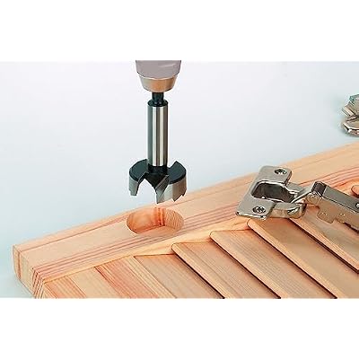 wolfcraft Forstner Drill Bit, Hexagon Shank, 26 mm I 3309000 I For drilling in wood, with and without depth limit