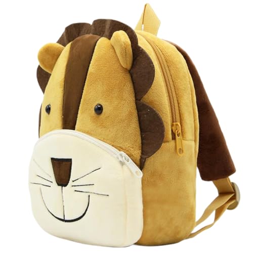 Sac à dos animal en peluche pour tout-petit 10x9x4 pouces mini sac crèche fille garçon