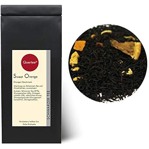 Quertee - Schwarzer Tee - "Sweet Orange" Cover