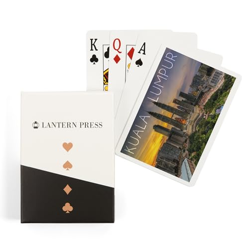 Lantern Press Naipes Póker 52 Cartas Kuala Lumpur Sunset