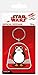 Star Wars The Last Jedi - Porg, Schlüsselanhänger aus Gummi, 4.5 x 6 cm