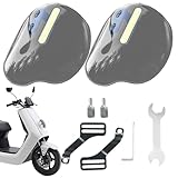 Kanoauo Guardamanos para Patinete Eléctrico | Fácil Instalación 1 Par - Cubierta De Manillar para Patinete Eléctrico - para Uso Exterior En Motocicleta, Ciclismo, Y Turismo, para Mujeres