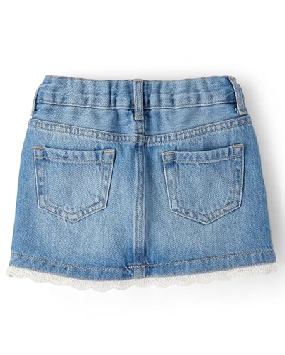 Image of The Children's Place Baby Girls' And Toddler Denim Skort