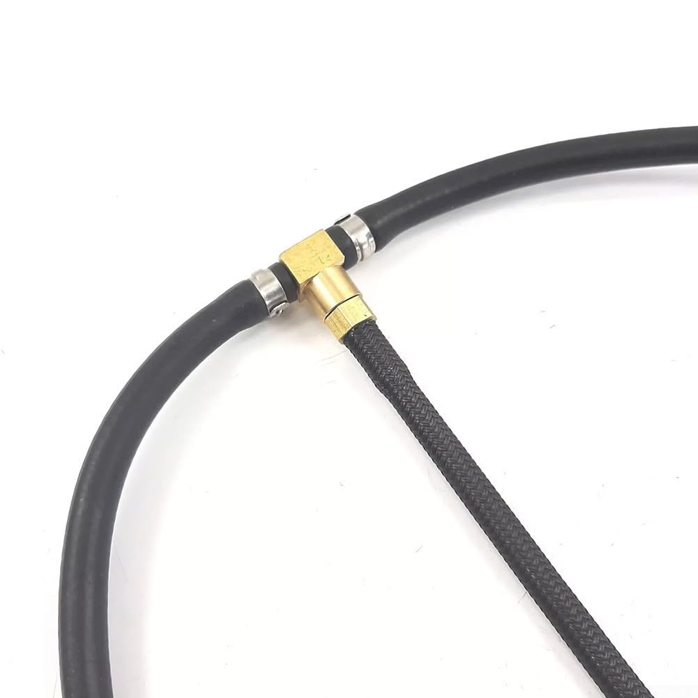 Línea de tubo de retorno de combustible 5175807AA para Jeep Grand WK 3.0L, pieza de repuesto ABS negra
