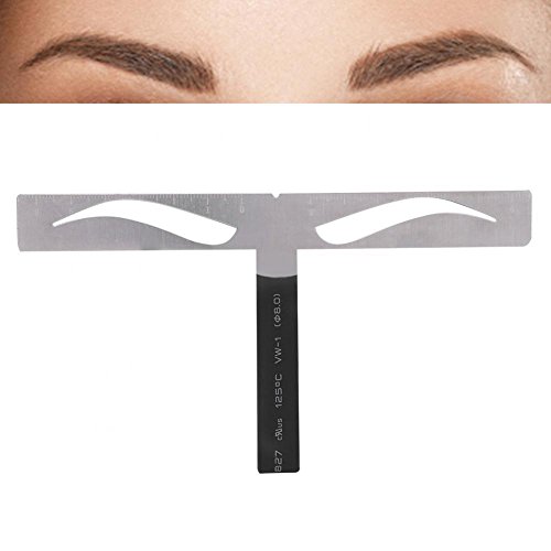 Filfeel Eyebrow Ruler, Professional Permanent Eyebrow Measure Balance Extension Ruler Eyebrow Shape Designer(#1)