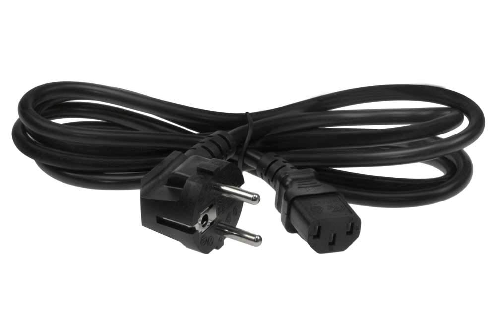 SF Cable 6ft European Power Cord, IEC320 C13 to CEE7 VII