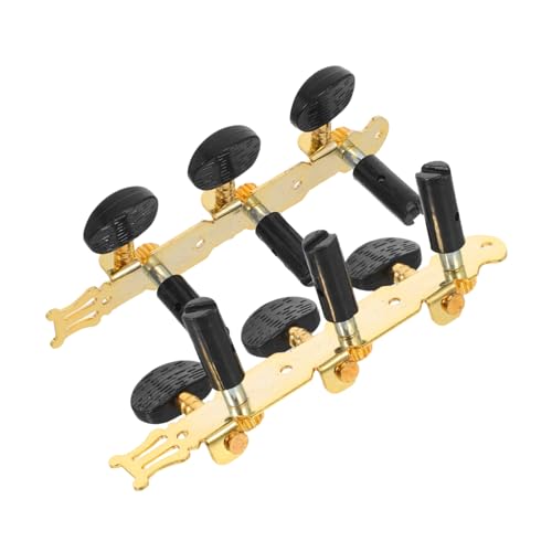 LALADEFIEE 2 piezas Clavijas Afinación Guitarra y Ukulele Diseño para Ajuste Preciso Mecanismo para...