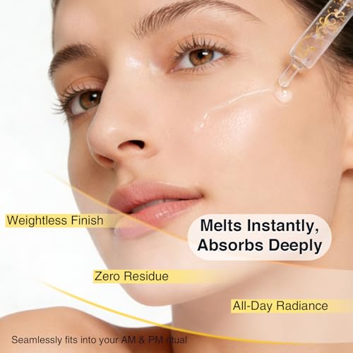AIVNEY Silk Peptide Intensive Lifting Ampoule, Korean Skin Care Anti-Aging Multi Peptides & Collagen Serum, Smooth-Looking Skin & Radiant Glow, Firming, Hydration & Elasticity Support, 50ml