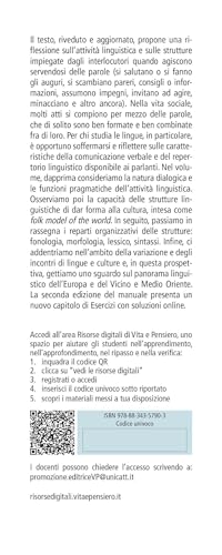 Lineamenti Di Linguistica. Con Eserciziario A Cura Di Sarah Bigi - 2