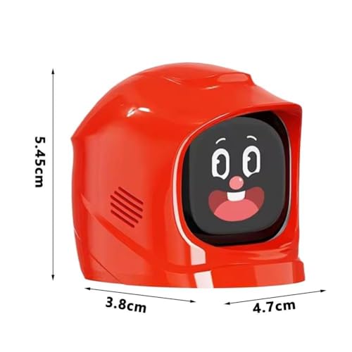Image of Car Robot Dashboard, Smart Ai Robot Car Dashboard Companion with Animated Expressions, Cute Ai-Inspired Dashboard Buddy, for Cars Dashboard Gifts (Pink)