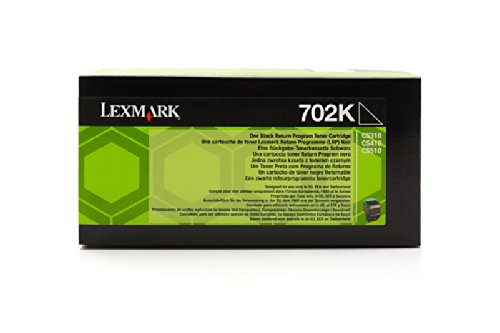 Oryginalny toner pasujący do Lexmark CS 510 Series Lexmark 702 , 702K , NO702K 0070C20K0 , 070C20K0 , 70C20K0 - Premium tusz do drukarki - czarny - 1000 stron