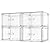 Vtopmart 4 Pack 13QT Clear Stackable Storage Drawers,Easily Assemble Acrylic Closet Organizers,Plastic Storage Bins for Bathroom,Cabinet,Kitchen Pantry,Under Sink Organization