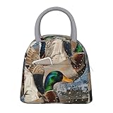Photo Gallery lrhcnzdcp mallard ducks prints, borsa termica per il pranzo, con cerniera e manico grigio chiaro, grande, riutilizzabile, per ufficio, scuola, picnic ed escursionismo Photo Gallery lrhcnzdcp mallard ducks prints, borsa termica per il pranzo, con cerniera e manico grigio chiaro, grande, riutilizzabile, per ufficio, scuola, picnic ed escursionismo