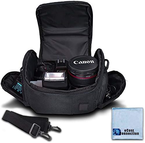Medium Soft Padded Camera Equipment Bag/Case for Nikon, Canon, Sony, Pentax, Olympus Panasonic, Samsung & Many More
