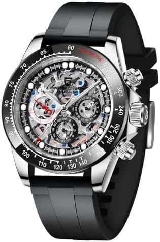 Pagani Design Skeleton Design Mechanical Waterproof Watch Sapphire Crystal High Precision Men's Luxury Watches