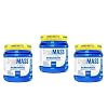 Yamamoto Nutrition CreaMASS integratore alimentare che apporta 100% creatina monoidrato gusto Neutro (3 barattoli (1500 g))