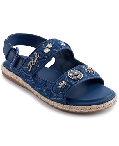 Sandale bleu Karl Lagerfeld Charlay 40 idéale pour vos promenades estivales en ville