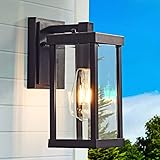 UP TO NEW Outdoor Light Fixtures Wall Mount 11.02 Inches Anti-Rust Brown, Waterproof Porch Lights Ou