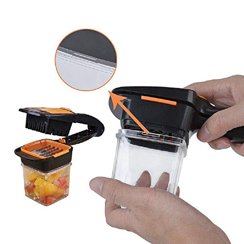 Nicer Dicer Quick Cortador Multi Fatiador 5 em 1 Plus de Legumes Frutas Verduras - PLP MANIA