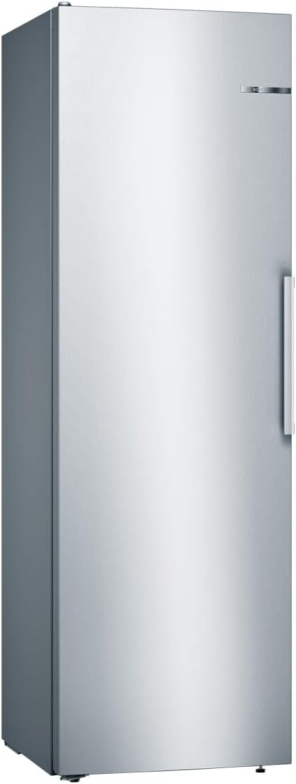 Bosch Series 4 KSV36VLEP Freestanding Fridge, VitaFresh, Inox Look